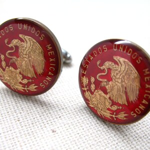 Enamel Cufflinks Italy Statue Flag Green Red White Premium Hand Painted Enamel Coin Jewelry Cuff Links Italian Cufflinks Comes with Gift Box