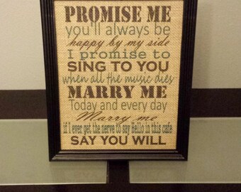 Marry Me Lyrics