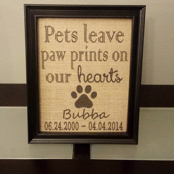 Deceased Cat Picture Frame Etsy