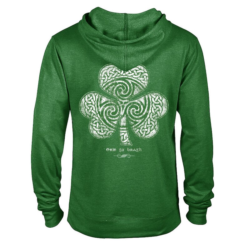 green sweatshirtd for st patricks day