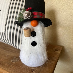 Snowman Gnome, Christmas Decor, Snowman, Holiday Decor, Gnome