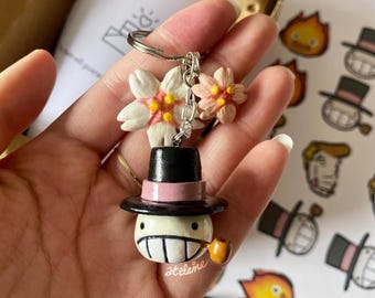 HMC Kålrotshuvudberlocker | Satinfinish | Studio Ghibli-inspirerade berlocknyckelringar Mobilrem Tillbehör Kålrotsprins Kålrotshuvudnyckelringar