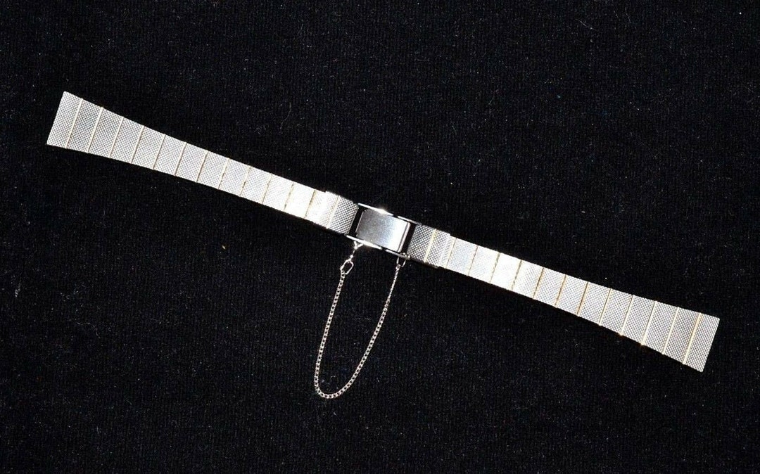 SEIKO Ladies Watch Band 14 Mm Ends NEW 6.5 Long Japan Silver Tone Etsy