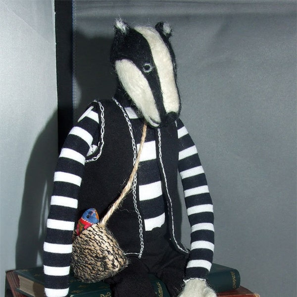 Badger Doll Etsy