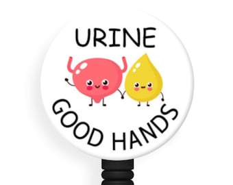Funny - Urology - 1.5 inch Button! Available in a Pin, Magnet or Badge Holder Reel - Flat Rate Shipping!