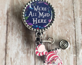 Retractable Badge Holder - Funny - See Pictures - Low Flat Rate Shipping in US!