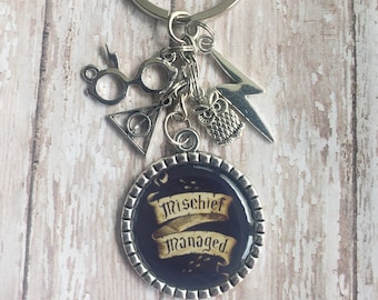 Funny Wizard - Keychain/Keyring - Flat Rate Shipping in US! Great Gift Idea or Treat Yourself!