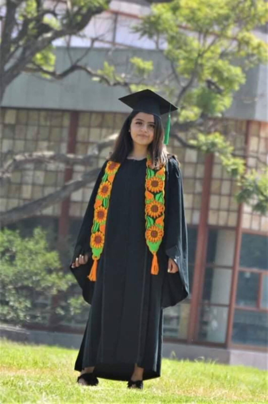 Embroidered Mexican Graduation Sash/stole Etsy