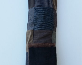Radically ethical handmade YOGA MAT BAG.  Dark Horse Plain Regular size