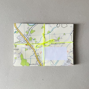 Set di 9 buste di carta Atlas Street Map Oldenburg