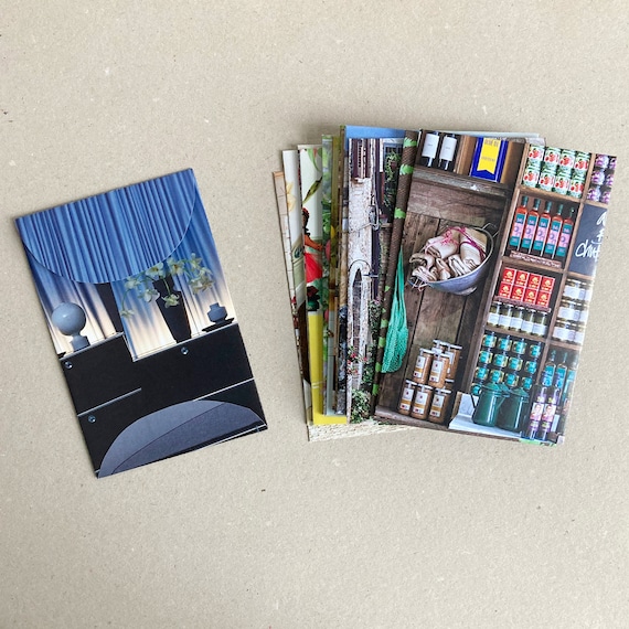 10 Bunte Upcycling Papiertütchen | Kleine Geschenktüten für Samen, Scrapbooking & Happy Mail