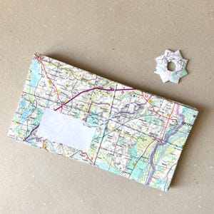 11 enveloppes enveloppes enveloppes + ensemble d'étoiles papeterie carte routière Atlas Allemagne Allemagne de l'Est RDA
