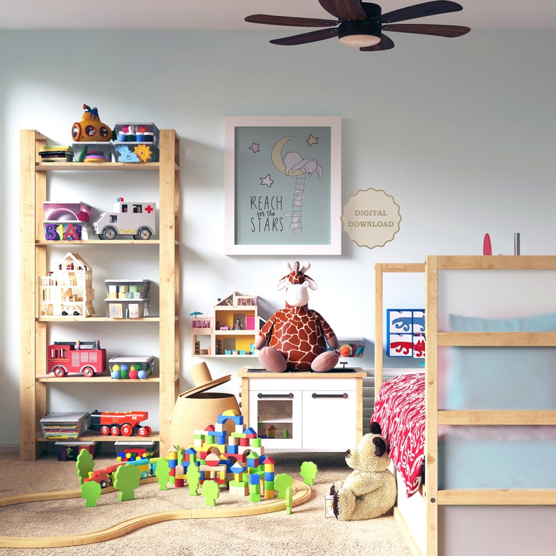 Nursery Quote Print Inspirational Boys Room Wall Art Baby | Etsy