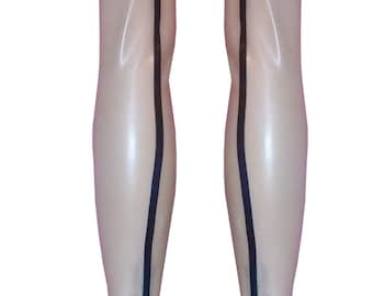 Seamed Latex Stockings | The 'Essential' Collection | Latex Rubber Gummi | XS S M L XL | Range of colours