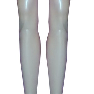 Seamed Stockings with band trim | The &#39;Essential&#39; Collection | Latex Rubber Gummi | XS S M L XL | Range of colours