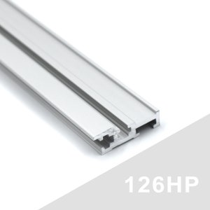 126HP Eurorack Rail, Modular Synthesizer Rails, DIY Eurorack Case 126HP, Eurorack Case Hardware, Modular Synthesizer Rails - SILVER