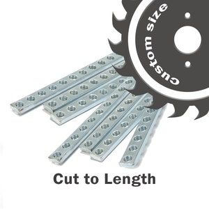 Custom Size Eurorack Threaded Strip Insert M3, 3mm, Cut to length