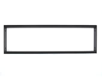 3U Eurorack Schienenrahmen, sechs Längen 84TEP - 196TEP, Eurorack Modular Synthesizer Schienensatz, DIY Eurorack Gehäuse, Modularer Synthesizer, SCHWARZ