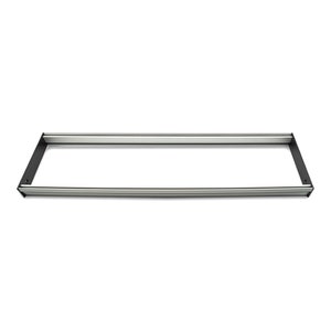 Telaio per guide Eurorack 3U, sei lunghezze 84HP - 196HP, set di guide per sintetizzatore modulare Eurorack, custodia per Eurorack fai-da-te, sintetizzatore modulare, ARGENTO