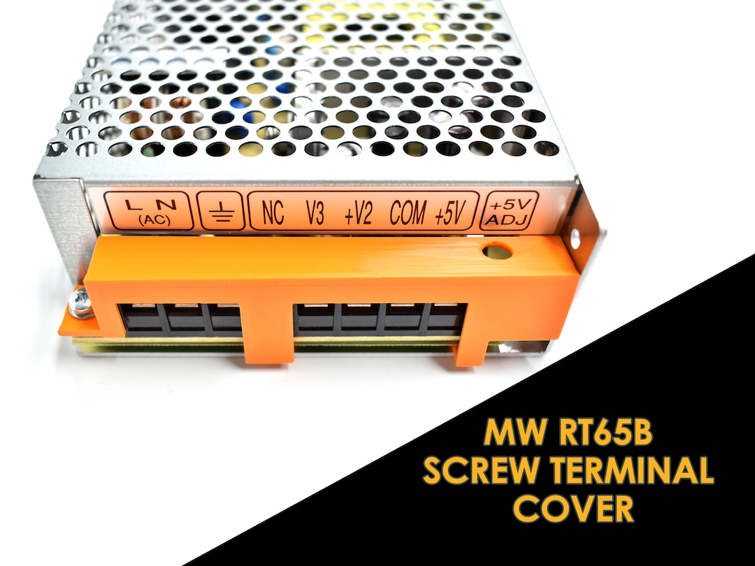 Mean Well RT65B Screws Terminal Cover, Connection Terminal Protective