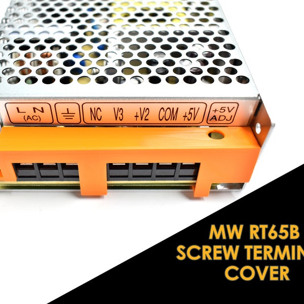 Mean Well RT65B Screws Terminal Cover, Connection Terminal Protective Cover