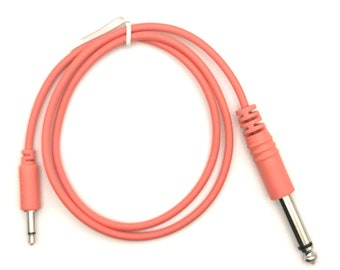 Adapter Cable Eurorack, MiniJack 3.5mm – Jack 6.35mm, ORANGE