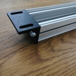 19-inch 1U Intellijel Eurorack Rails Frame, 19&#39;&#39; 1U Intellijel Size, 84HP rails, DIY Eurorack Modular Synthesizer, DIY Eurorack Case, SILVER