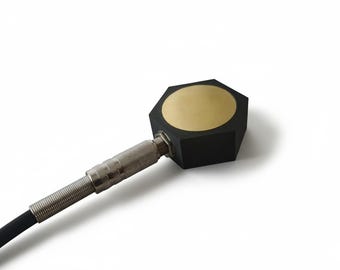 "Hochwertiges Kontaktmikrofon ""B-Hive"", 6,35 mm (1/4 Zoll) Monoklinke, 35 mm Piezo-Tonabnehmer, DIY Instruments & Fieldäching."