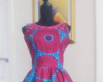 ALIZA fit and flare dress