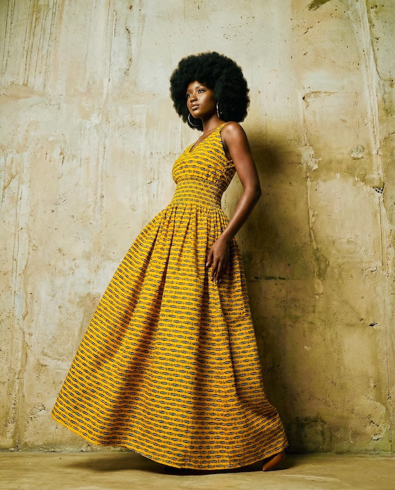 FATU Full Skirt Maxi Dress. - Etsy