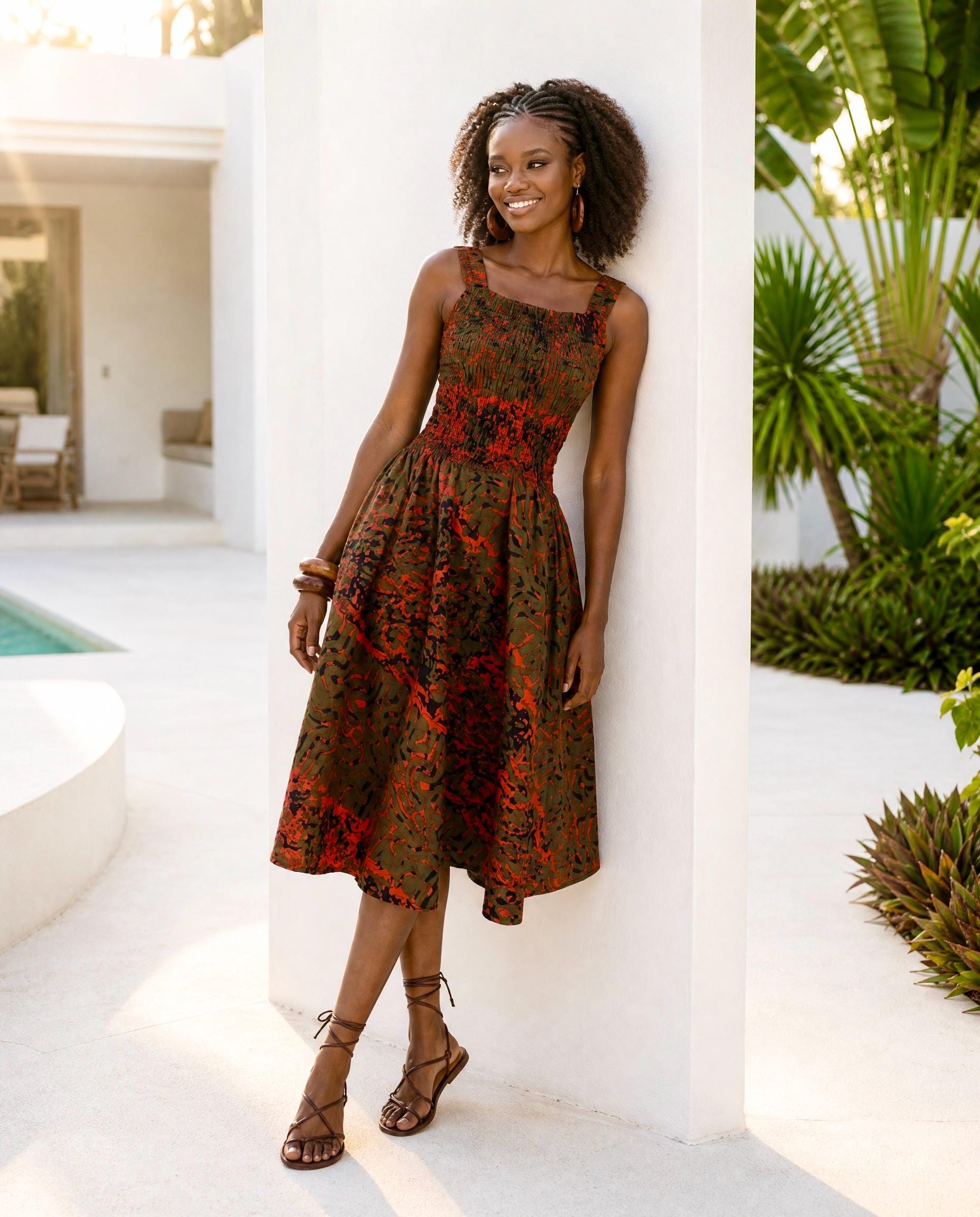 Dip Back Hem Dress