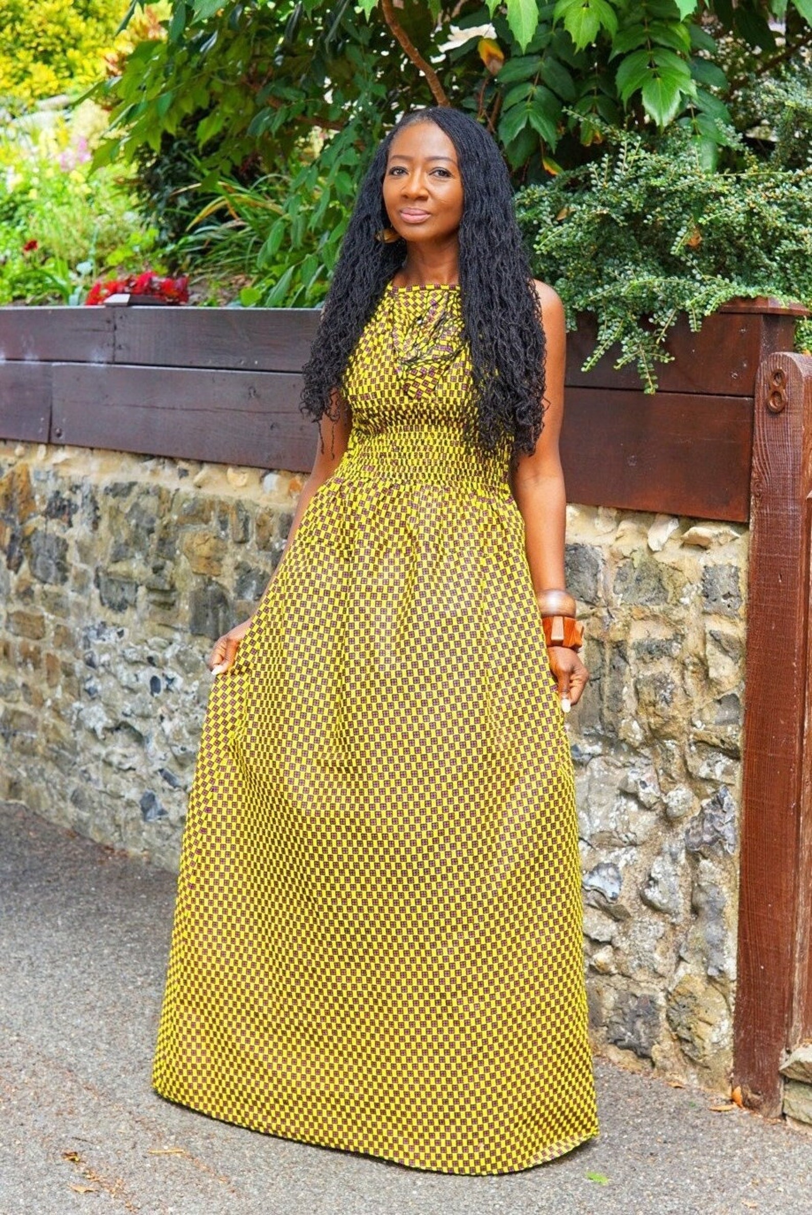 Ameena Maxi Dress - Multicolor