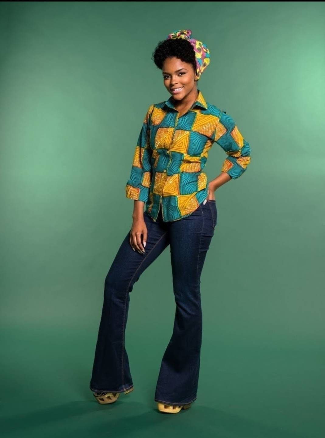 Image of Ankara Tailored Shirt