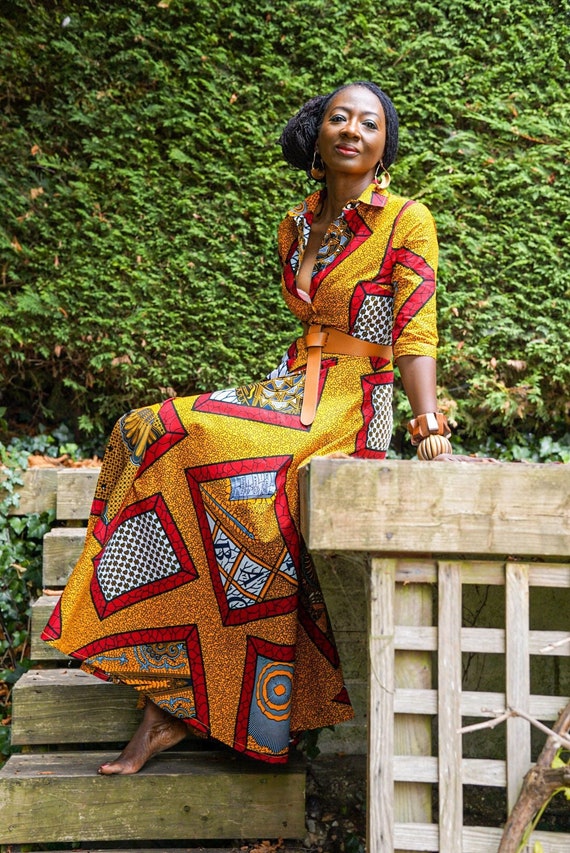 orange maxi shirt dress Karlie: Pink & Orange Palm Leaf Floral Maxi Shirt Dress | Floral Maxi Dress for Women