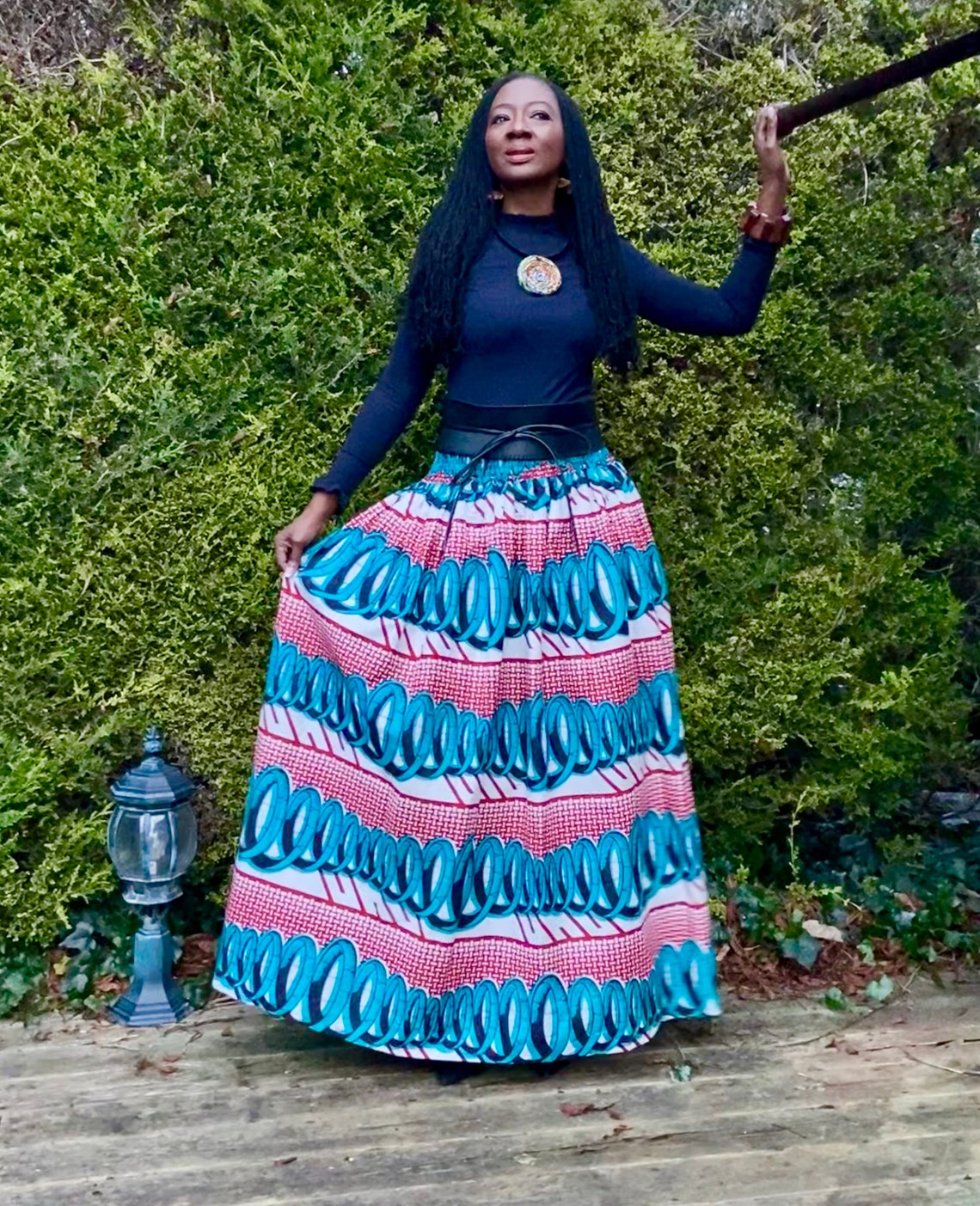 Mimosa maxi skirt