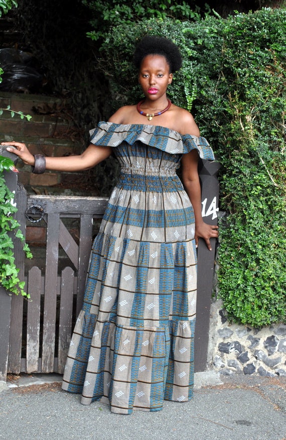 modern kente dresses