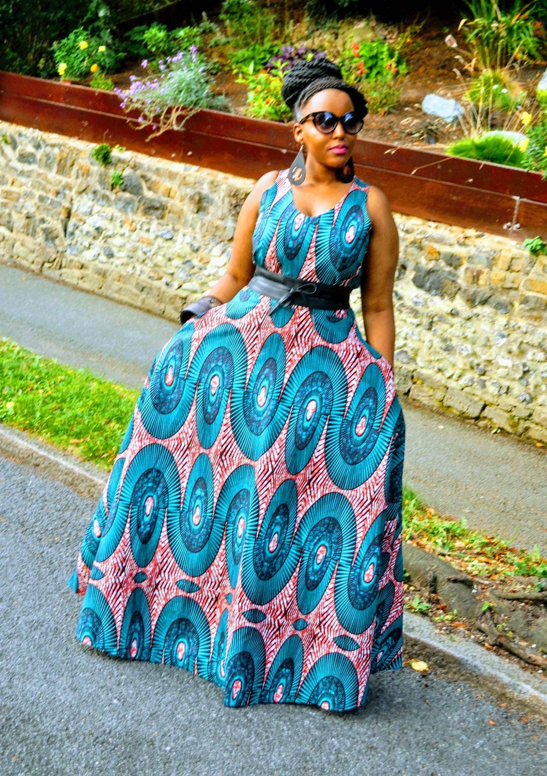MALAIKA African Print Maxi Dress - Etsy