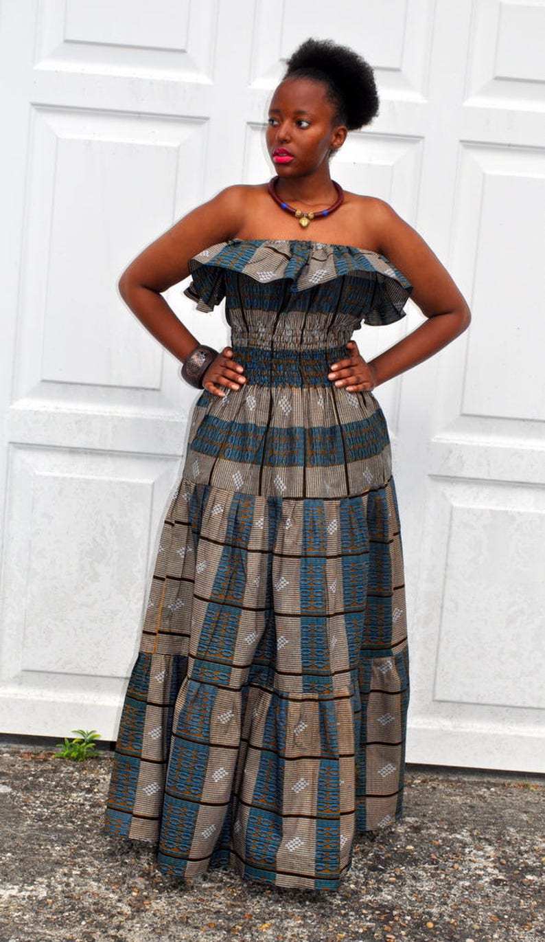 modern kente dresses