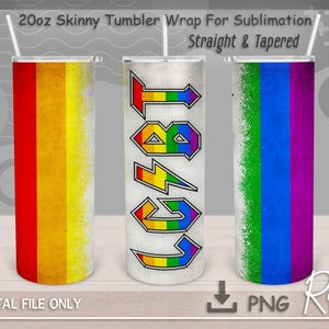 ProSub 20oz Straight Skinny Tumbler Sublimation Blanks - Matte White
