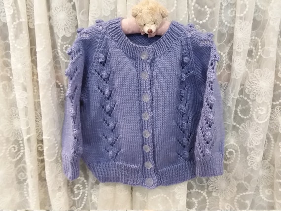 children's hand knitted cardigans