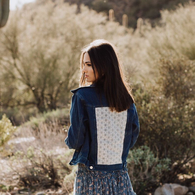 Embroidered denim jacket embellished jean jacket boho jean  etsy india Embroidered denim jacket embellished jean jacket boho jean  etsy india