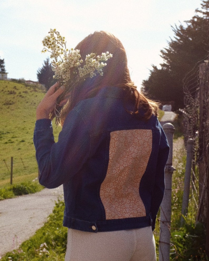 Embroidered denim jacket | Embellished jean jacket | Hipster Jacket | Vintage Style | Coachella shops Denim | 80s style jacket | Vintage Design