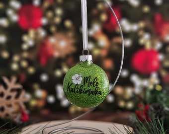 Mele Kalikimaka Ornament, Christmas Ornament