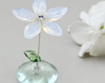 スワロフスキー ロッキングフラワー ジェス - Etsy 日本