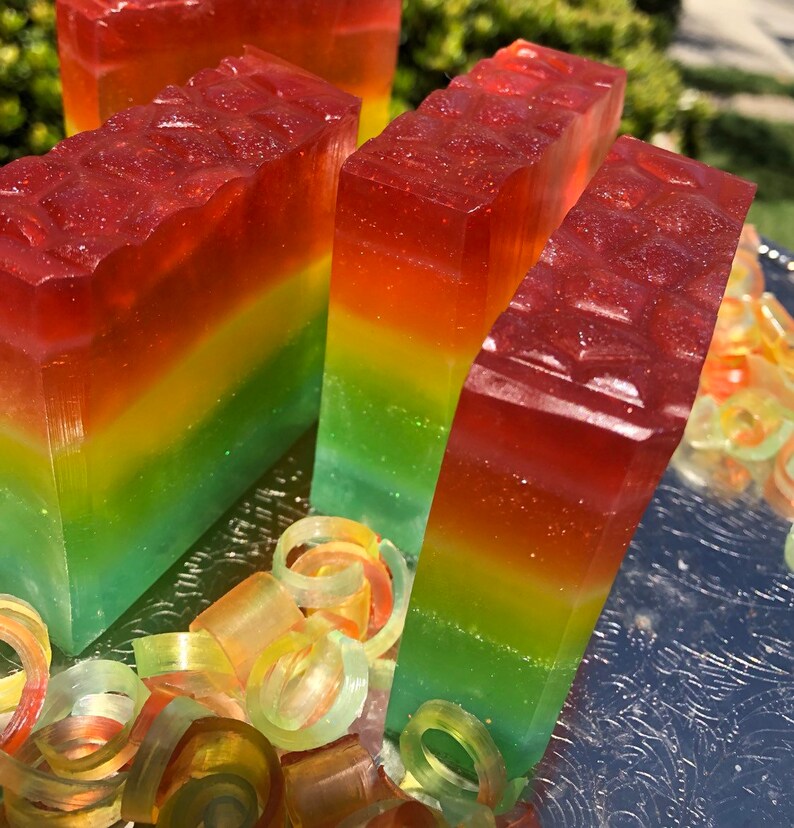 Frutti Fusion Glycerin Soap/ Bar Soap/ Fruit Scented Soap/ Etsy