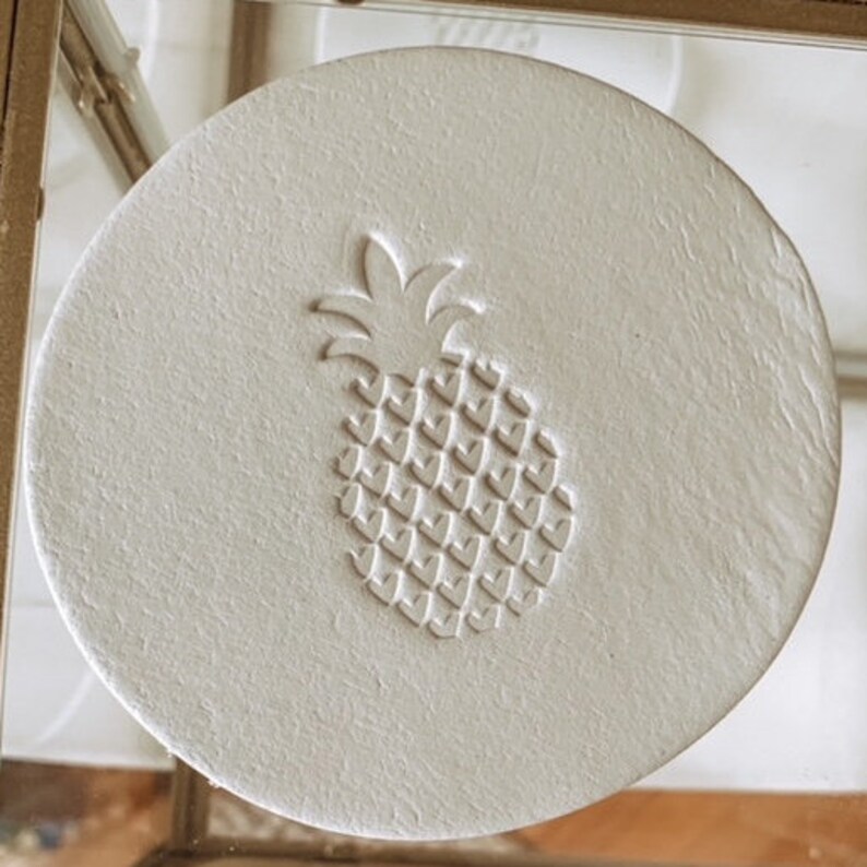Pineapple Coasters Housewarming Gift Idea Birthday Idea Engagement Gift Pineapple Coaster set