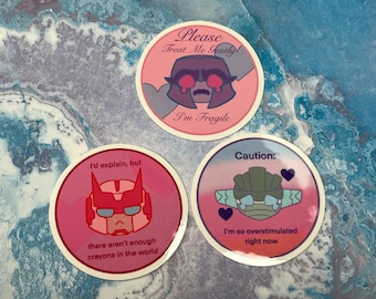 Over It TF Stickers