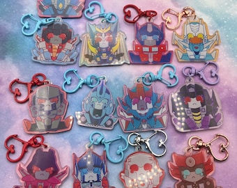 TF Crybaby Keychain w/color border