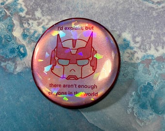 TF Over It button pin