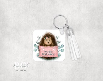 Worlds best nanny keyring, Mother’s Day gift, Mother’s Day, Nanny gift, Mother’s Day present